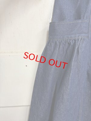 画像3: 2025秋冬   nunuforme   デニムジップジャンパースカート  ONE WASH  (3)