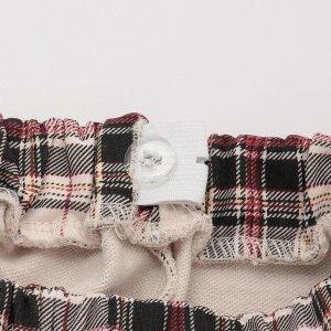 画像4: X-girl Stages  フロッキーBOXロゴ長袖Tシャツ&スカショーパンセット  10;アカ (4)