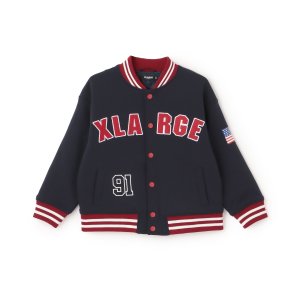 画像5: XLARGE KIDS サガラOGダンボールニットスタジャン  51;ブルー (5)