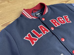 画像3: XLARGE KIDS サガラOGダンボールニットスタジャン  51;ブルー (3)