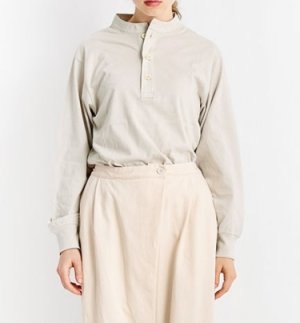 画像7: Veritecoeur       テンジクヘンリーネックTEE　　サイズ；FREE (7)