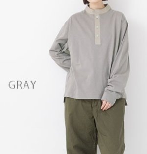 画像5: Veritecoeur       テンジクヘンリーネックTEE　　サイズ；FREE (5)