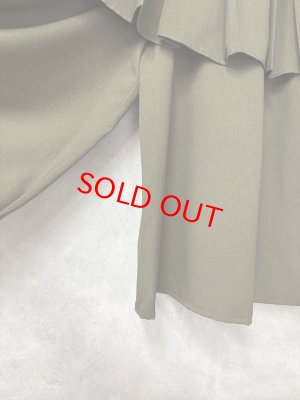 画像2: gomme　　スカートパンツ　1；カーキ　　サイズ；M (2)