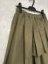 画像3: gomme　　スカートパンツ　1；カーキ　　サイズ；M (3)