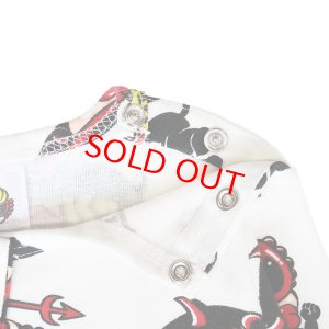 画像3: MY FIRST HYSTERIC　DEVILKIN 長袖ロンパース セット　　　04；ホワイト系 (3)