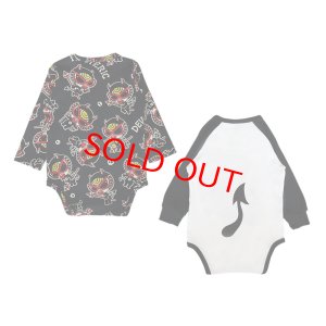 画像2: MY FIRST HYSTERIC　DEVILKIN 長袖ロンパース セット　　　14；ブラック系 (2)