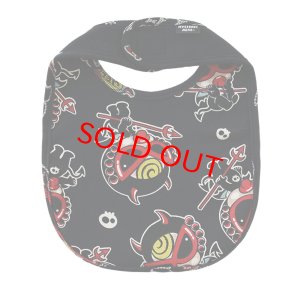 画像2: MY FIRST HYSTERIC　DEVILKIN総柄 RV スタイ　　14；ブラック系 (2)