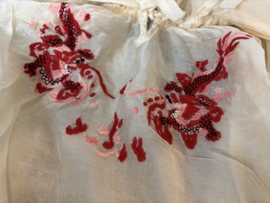 画像4: 2025秋冬　MARET(マレ) 　スカ刺繍プルオーバ　　1；白　サイズ；F (4)