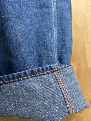 画像4: 2025秋冬　MARET(マレ) 　ライトオンスデニムワークオーバーオール　14；ブルー (4)