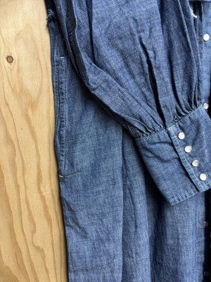 画像4: 2025秋冬　MARET(マレ) 　ドッキングワンピース　4；紺 (4)