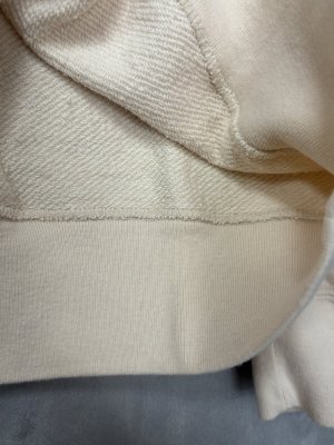 画像3: 2025秋冬　DENIMDUNGAREE　　ビンテージウラケ DOG スウェット　　1；白 (3)