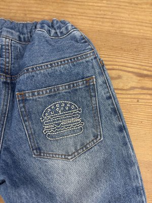 画像4: 2025秋冬　GC　  ムライトデニム　HAMBURGER　LPN　　14；ブルー (4)