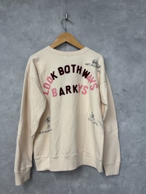 画像6: 2025秋冬　DENIMDUNGAREE　　ビンテージウラケ DOG スウェット　　1；白 (6)