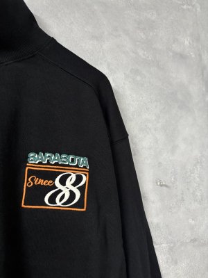 画像2: OCEAN&GROUND 　Jr.ハイネックワイドスウェット 　　   カラー；ブラック (2)