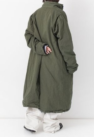画像5: Veritecoeur       　ガーメントダイコート　　カラー；KHAKI　　サイズ；F (5)