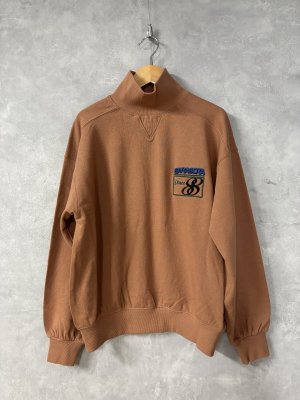 画像1: OCEAN&GROUND 　Jr.ハイネックワイドスウェット 　　   カラー；ブラウン (1)