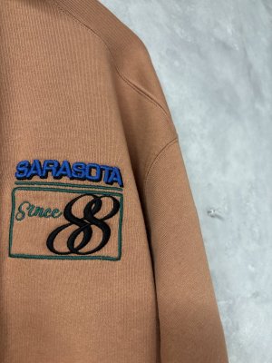 画像2: OCEAN&GROUND 　Jr.ハイネックワイドスウェット 　　   カラー；ブラウン (2)