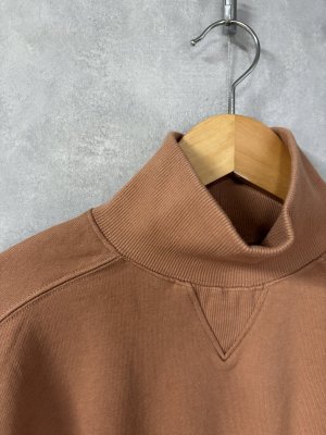 画像4: OCEAN&GROUND 　Jr.ハイネックワイドスウェット 　　   カラー；ブラウン (4)