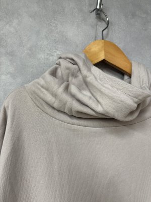 画像3: OCEAN&GROUND 　　Jr.ボトルネックボリュームスウェット      カラー；グレージュ (3)