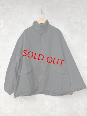 画像1: Veritecoeur       　ガーメントダイショートコート　　カラー；BLACK　　サイズ；F (1)