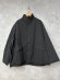 画像1: Veritecoeur       　ガーメントダイショートコート　　カラー；BLACK　　サイズ；F (1)
