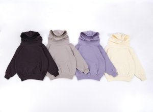 画像1: OCEAN&GROUND 　　Jr.ボトルネックボリュームスウェット      カラー；ブラック (1)