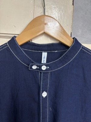 画像2: Clip tab　IDCシャンブレーワイドワンピース　090；ネイビー　サイズ；2 (2)