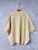 画像4: NATURAL LAUNDRY 　 ネップVネックワイドプルオーバー　130；生成　　サイズ2 (4)