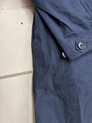 画像2: NATURAL LAUNDRY 　 N/C3wayステンシェルコート　　480；ネイビー　　サイズ2 (2)