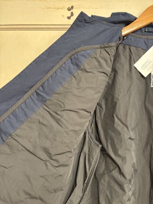 画像6: NATURAL LAUNDRY 　 N/C3wayステンシェルコート　　480；ネイビー　　サイズ2 (6)