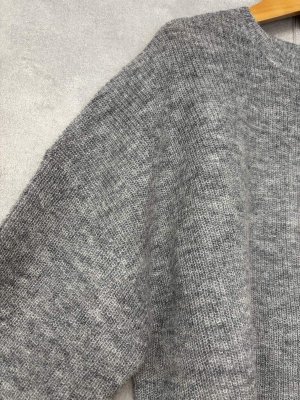 画像2: YARRA 　　モヘアブレンドニットプルオーバー　　80；グレー　　FREE (2)