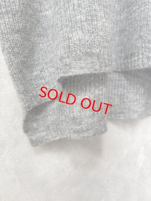 画像3: YARRA 　モヘアブレンドタートルニットベスト　80；グレー　FREE (3)