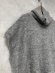 画像2: YARRA 　モヘアブレンドタートルニットベスト　80；グレー　FREE (2)
