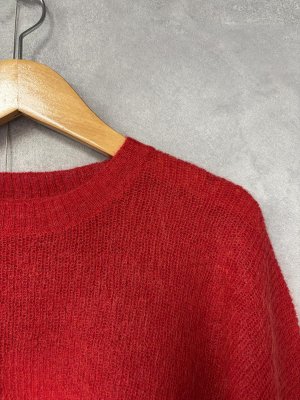 画像3: YARRA 　　モヘアブレンドニットプルオーバー　　40；レッド　　FREE (3)