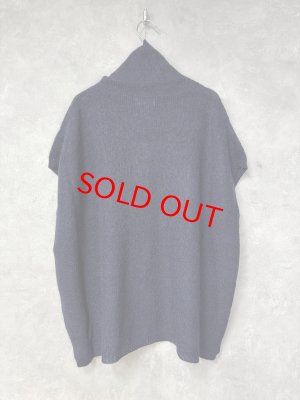 画像4: YARRA 　モヘアブレンドタートルニットベスト　55；ネイビー　FREE (4)