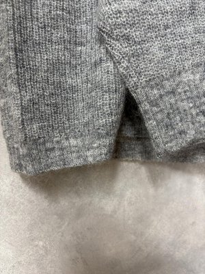 画像3: YARRA 　　モヘアブレンドニットプルオーバー　　80；グレー　　FREE (3)