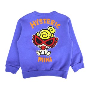 画像2: MY FIRST HYSTERIC　PUFF MINI LOOPLUS 裏毛トレーナー　　40:ブルー (2)