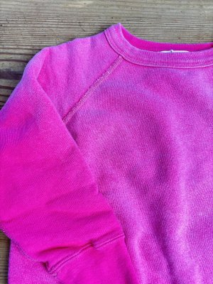 画像2: 2025秋冬　DENIMDUNGAREE　　ビンテージウラケ ワッペン スウェット　　6；ピンク (2)