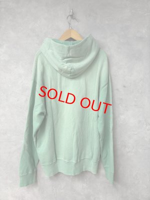 画像3: 2025秋冬　DENIMDUNGAREE　　ビンテージウラケ シンプル パーカー　28；ライトグリーン (3)