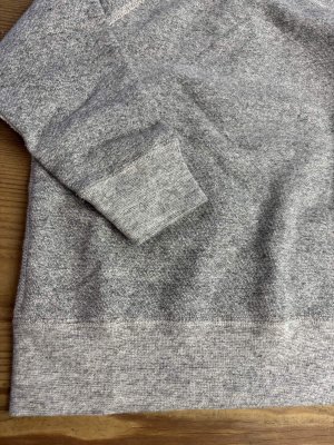 画像2: 2025秋冬　DENIMDUNGAREE　　ビンテージウラケ ワッペン スウェット　　3；グレー (2)