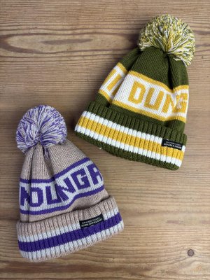 画像1: 2025秋冬　DENIMDUNGAREE　　ロゴイリ ニットCAP　　 (1)