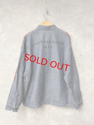 画像5: 2025秋冬　DENIMDUNGAREE　 シャギーチェック リメイク シャツ　5；赤 (5)