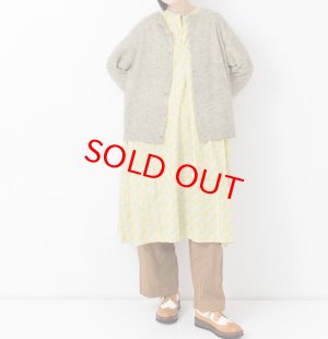 画像1: Veritecoeur       モヘアカーディガン　　サイズ:F  カラー：beige (1)