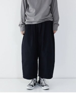 画像1: Veritecoeur       コクーンパンツ　　サイズ:F  カラー：NAVY BLACK (1)