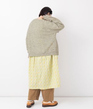 画像5: Veritecoeur       モヘアカーディガン　　サイズ:F  カラー：Gray (5)