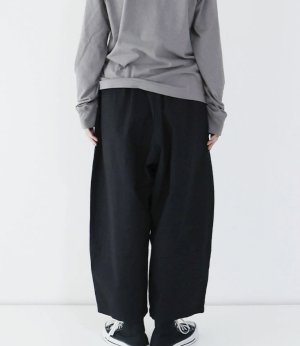 画像2: Veritecoeur       コクーンパンツ　　サイズ:F  カラー：NAVY BLACK (2)