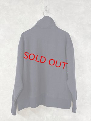 画像3: YARRA NEU　ウォーム裏毛ハーフZIP　55；ネイビー　　サイズ；FREE (3)