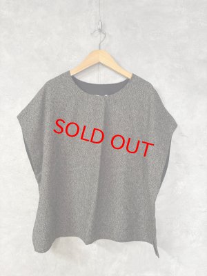 画像1: YARRA 　　三つ杢ツイルワイドベスト　60；ブラウン　　　FREE (1)