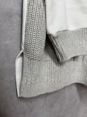 画像4: 2025秋冬　FITH   ウラケ✖️ニットスウェット　　1：白 (4)