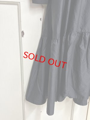 画像3: 2025秋冬　FITH   ニット✖️フハク　ティアードワンピース　2：黒 (3)